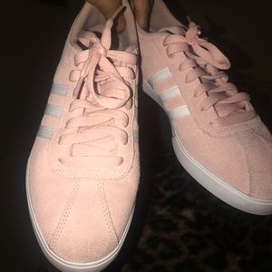 Pink Adidas shoes